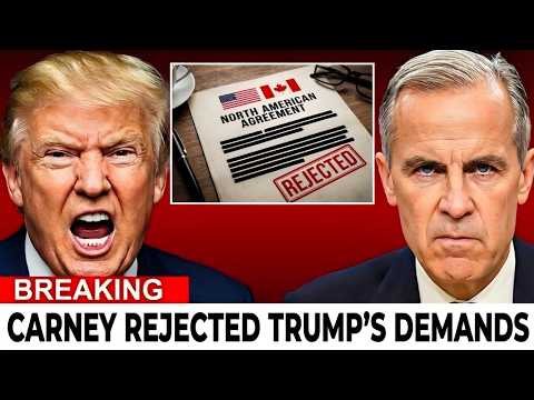 JUST IN: Trump Orders 5 Concessions From Canada — Carney Rejects Them All