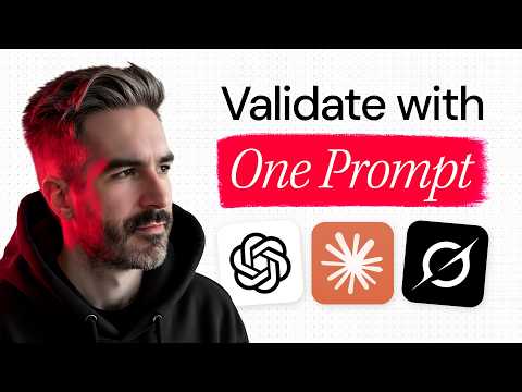 How to Validate your Startup Idea With One AI Prompt (Beginner Friendly Guide)