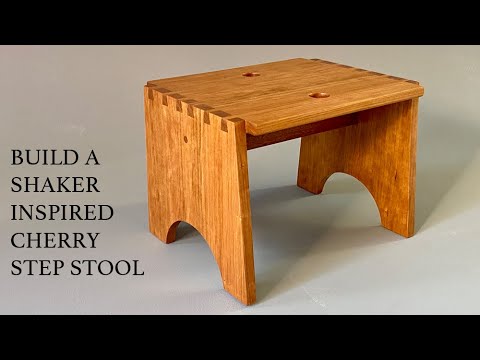 Build a Shaker Step Stool - Introduction to Fine Woodworking Project!