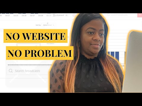 HOW TO COLLECT EMAILS WITHOUT A WEBSITE (0 to 1,000 free & easy)