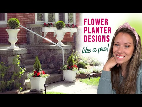 Plant my Annual Summer Flower Containers with Me: Victorian Home Curb Appeal Ideas!