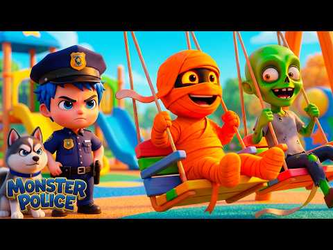 Polisi Monster 🚨 Lagu Anak-anak | Kids Songs | Monster Police Bahasa Indonesia