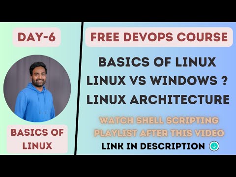 Day-6 | Linux & Shell Scripting | Complete Shell Scripting Playlist| #aws #azure | #devops