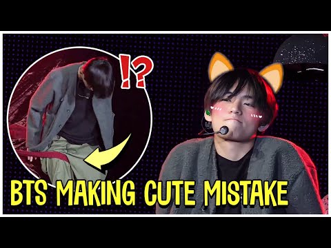 BTS Making Cute Mistake