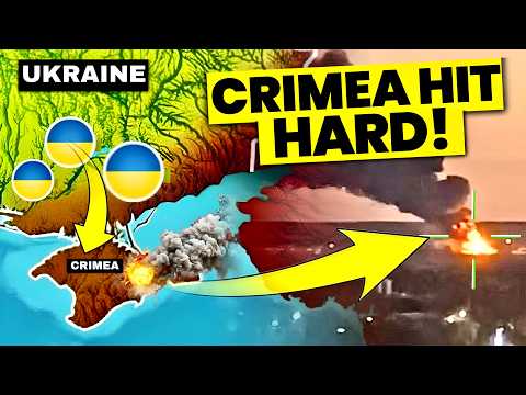 Ukraine Obliterates Russian Drone Base in Crimea — And Then the Black Sea Lit Up