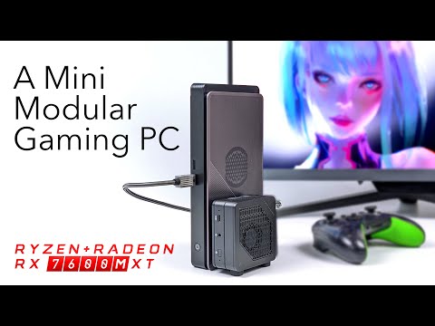 We Built A Modular Mini Gaming PC That Runs It All! RX680 Edge Hands-On