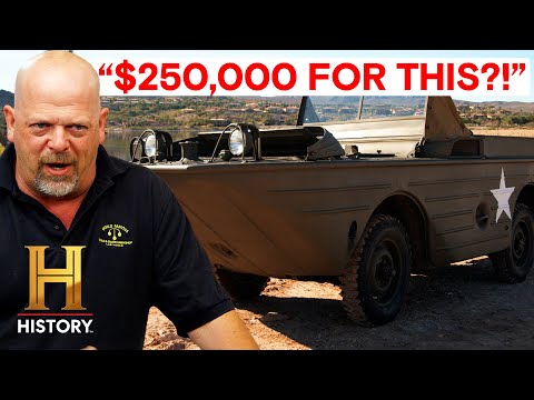 6 Rare & Valuable Military Vehicles | Pawn Stars | History
