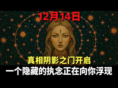 🚨天选之人！12月14日：水星入射手座，真相阴影之门开启——你的命运正被一个秘密的执念改写！