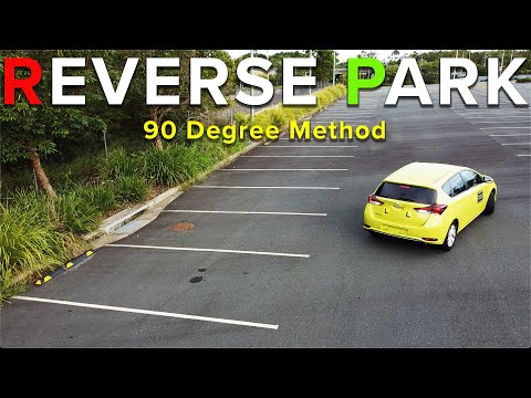How To Reverse Inside a Parking Spot Using a 90 Degree Method