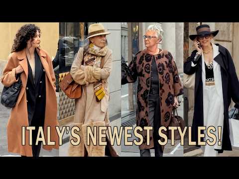 🍁Fashion Alert! Milan Street Style 2025 | Timeless Fall Elegance Italy’s Newest Styles! 