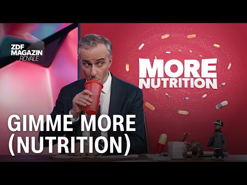 More Nutrition – harmloser Hype oder bedenklicher Boom? | ZDF Magazin Royale