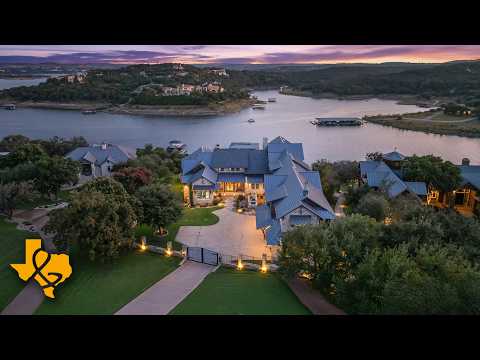A $14.9M HILL COUNTRY CHATEAU Built for a TEXAS BILLIONAIRE
