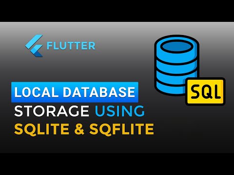 Flutter SQL Database Storage Using Sqlite & Sqflite CRUD