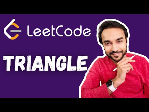 Triangle (LeetCode 120) | Easy tutorial | Bottom-up Top-down dynamic programming | StudyAlgorithms