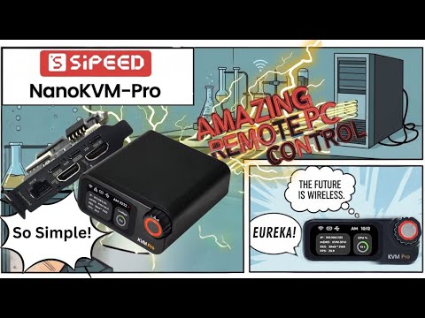 NanoKVM-Pro Final Review | Touchscreen Display & No Software Needed for Total Remote PC Control!