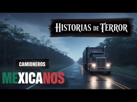 6 HISTORIAS DE TERROR DE TRAILEROS MEXICANOS | 1 HORA DE RELATOS DE HORROR NOCTURNO