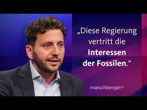 Energiepolitik, Migration, Soziales: Felix Banaszak und Thorsten Frei diskutieren | maischberger
