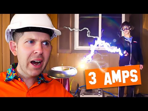 Electrician Reacts to Styropyro's🔌AMPS vs VOLTS⚡