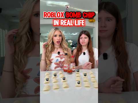 Playing ROBLOX “BOMB CHIP” IRL! 😱💣