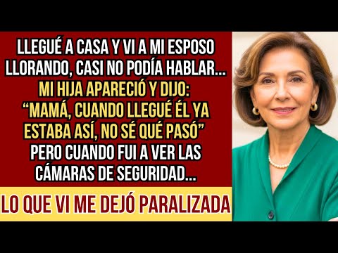 HISTORIAS REALES. Vi a mi esposo llorando cuando llegué a casa. Mi Hija Fingió No Saber Nada, Pero..
