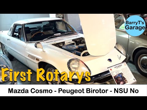 3 ROTARY Engine Cars You HAVEN'T Seen From the 1970's! Olivier Cerf with BarryT