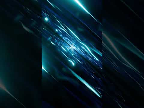 Abstract Background Video 4k Blue Teal Flames VJ LOOP NEON Metallic Tunnel Calm Visual Screensaver
