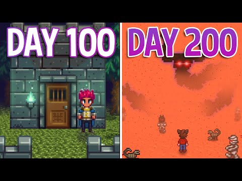 I Played 200 DAYS of Modded Stardew Valley