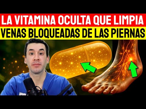 Conoce la VITAMINA que DISUELVE los COÁGULOS en tus PIERNAS