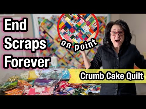 ❤️ How To Make A CRUMB CAKE Quilt FREE PATTERN