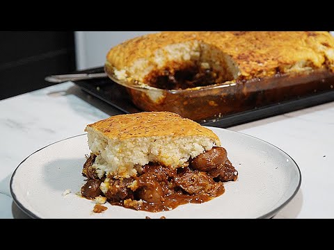 Beef and Mushroom Suet Topped Pie FORGOTTEN pastry
