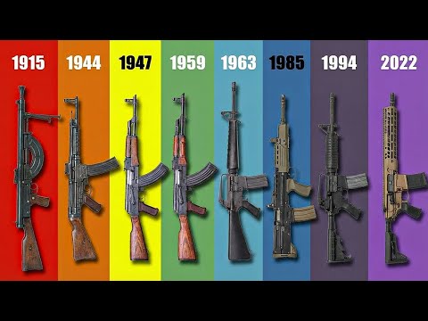 8 Levels of Assault Rifles
