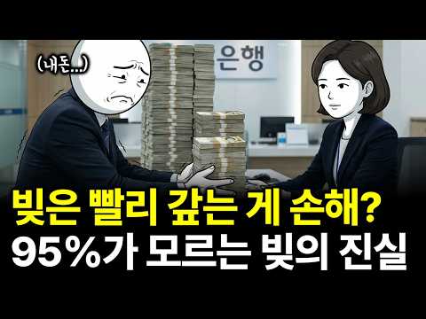 대한민국 평범한 사람이 빚 '1억' 가장 빨리 갚는 현실적인 방법