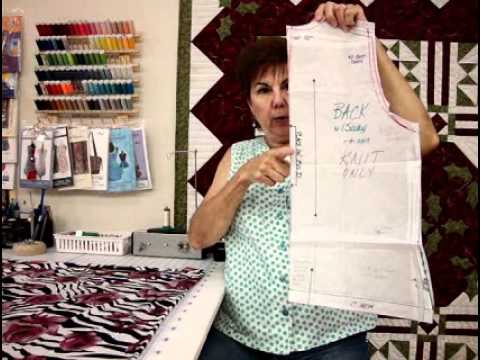 Part 1: Round/Sway Back, Pattern Adjustment