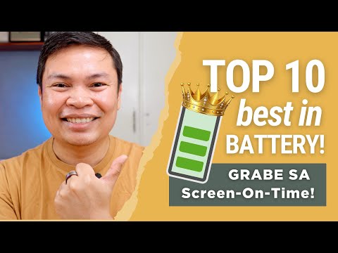 Top 10 Phones na Best in Battery! - MAY BAGO NANG BATTERY KING!