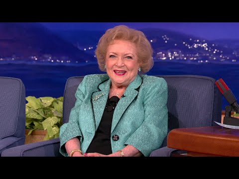 Betty White Shows Conan How To Flirt | CONAN on TBS