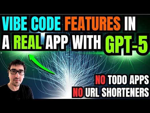 Vibe coding with GPT-5 to add features to a complex, meaningful app.