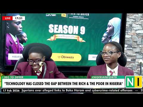 (Ro32) Debate: "Technology Has Closed The Gap Between The Rich & The Poor In Nigeria"