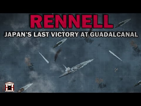 The U.S. Navy's Last Defeat at Guadalcanal: Battle of Rennell Island, 1943 - Animated