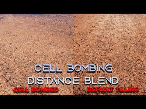 Eliminate Texture Repetition! Cell Bombing and Distance Blend in Unreal Engine LANDSCAPE!