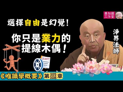 我們所經歷的一切，都只是『業力』的釋放而已！ | 無我 | 佛教智慧 | 成唯識論 | 熏習力 | 因緣力 | 楞嚴咒 | 淨界法師 | 唯識學 105~108