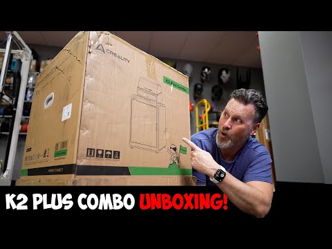 Creality K2 Plus Combo Live Stream Unboxing!