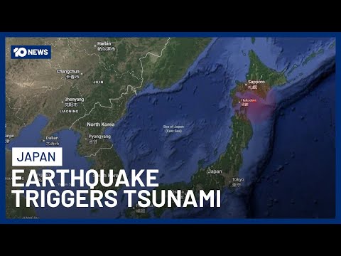 7.6-Magnitude Earthquake Triggers Tsunami In Japan | 10 News