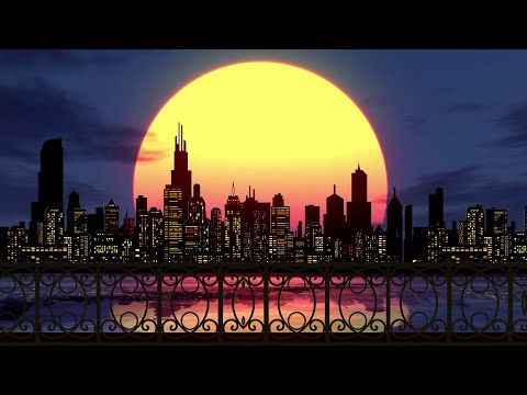 Synth City (Free VJ Loop) - Free Video Background Loop - 2021