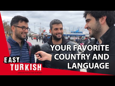 What's your favourite country and language? | Easy Turkish 22