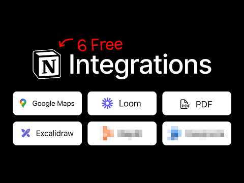 6 Notion Integrations You Need To Try Right NOW