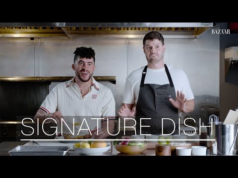 Bad Bunny Swears These Dishes Are The BEST Meals | Signature Dish | Harper's BAZAAR