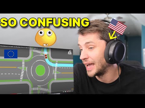 American reacts to "Roundabouts Are Safer. So Why Does The U.S. Have So Few Of Them?"