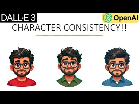 DALL-E 3 AI Image Creator -- Mastering Character Consistency