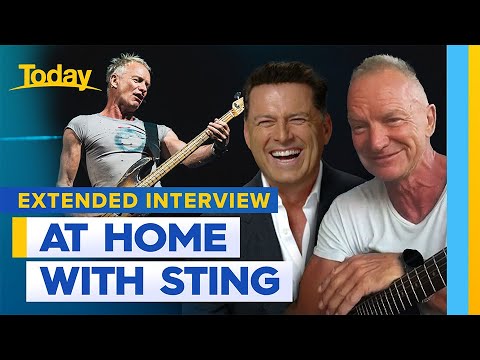 EXCLUSIVE: Sting on 'the worst tune ever' and how he got his name | Today Show Australia
