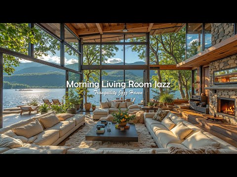 Soft Morning Living Room Jazz Music For Deep Focus | Spring Jazz Instrumental For Positive Energy